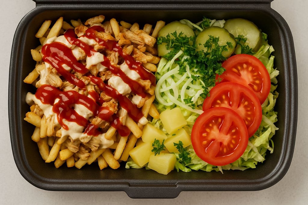 Фірмова тарілка з куркою