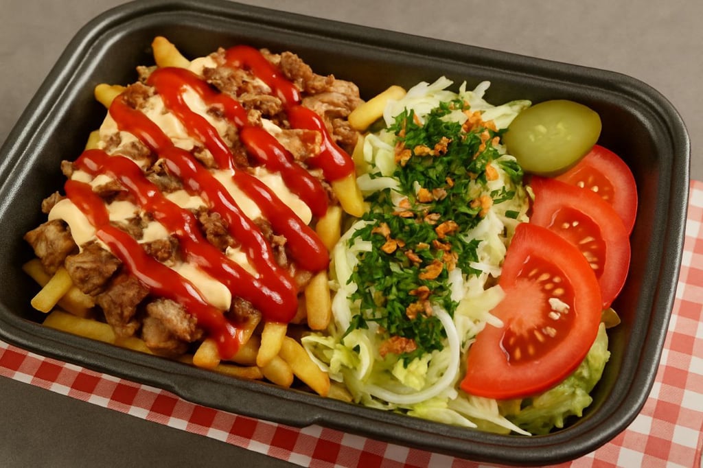 Фірмовий тарілка зі свининою