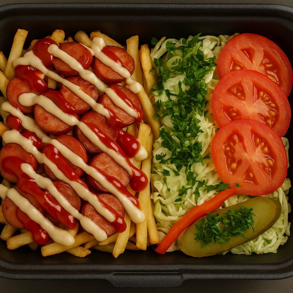 Фірмова тарілка з ковбасками