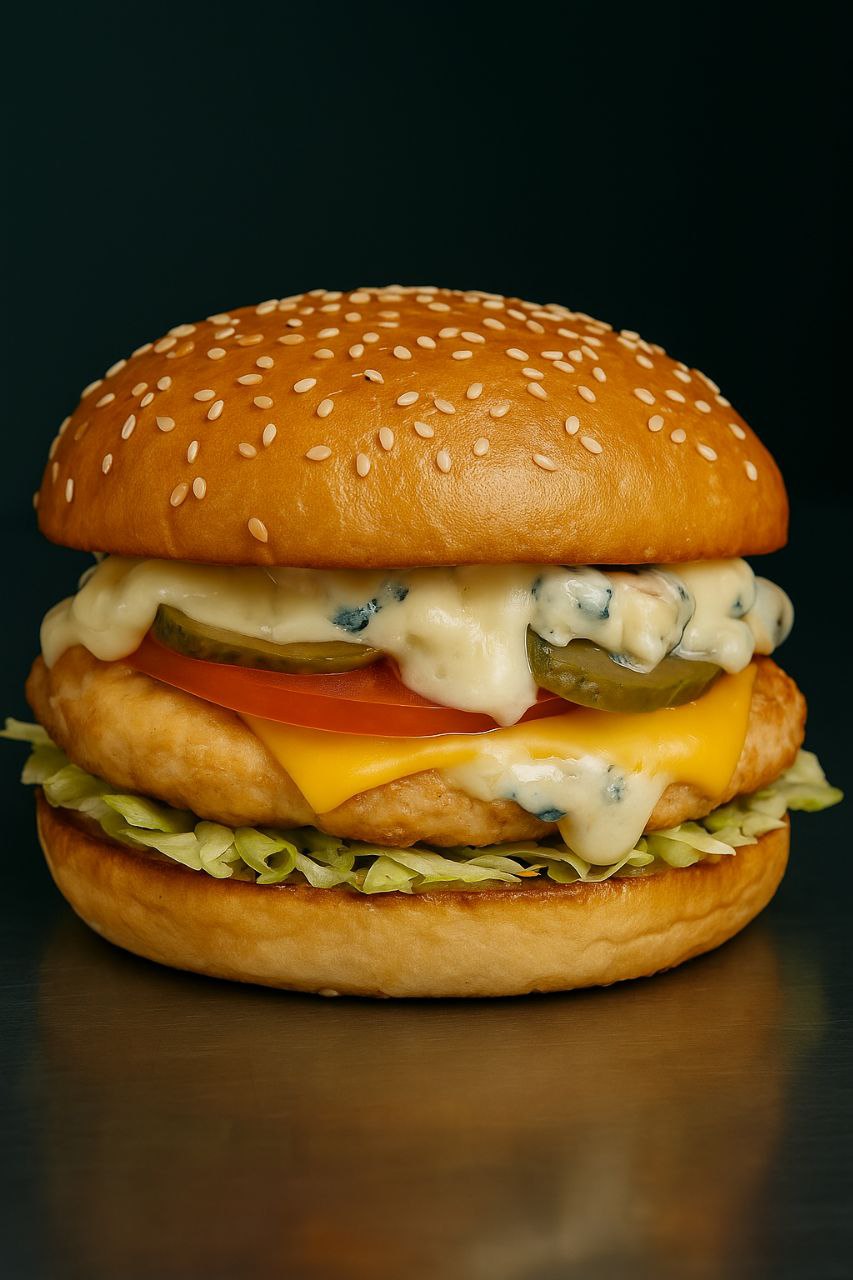 Сирний Бургер Курячий 