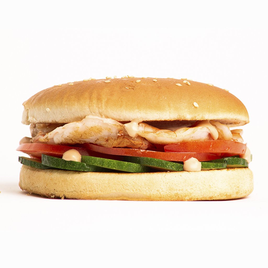 Бургер з креветкою