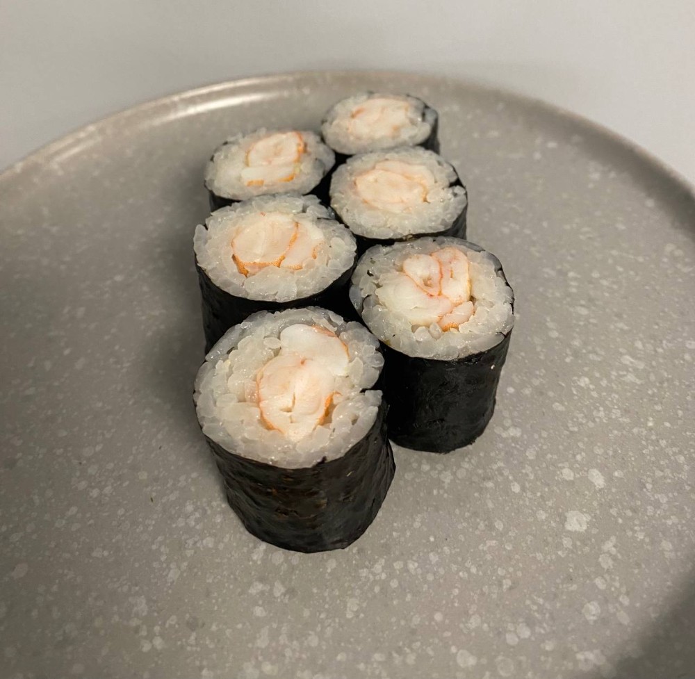 Макі з креветкою