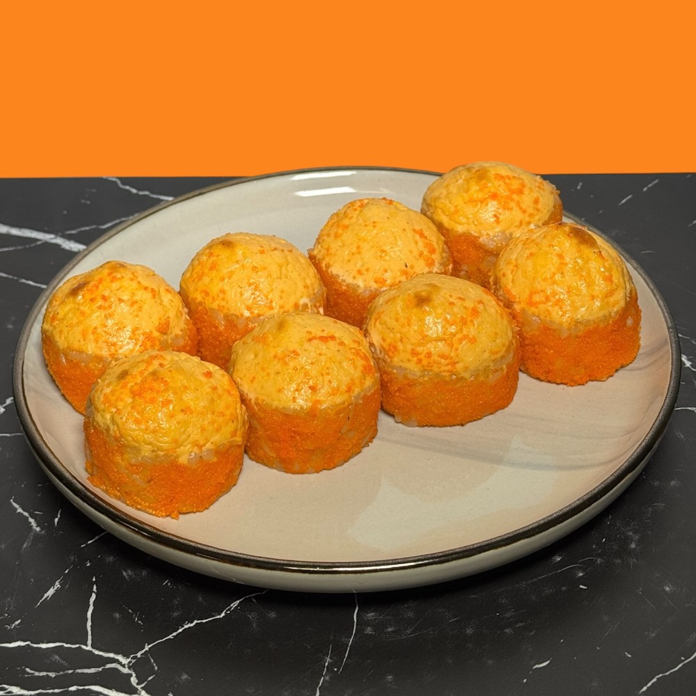 Запечений рол з креветкою 