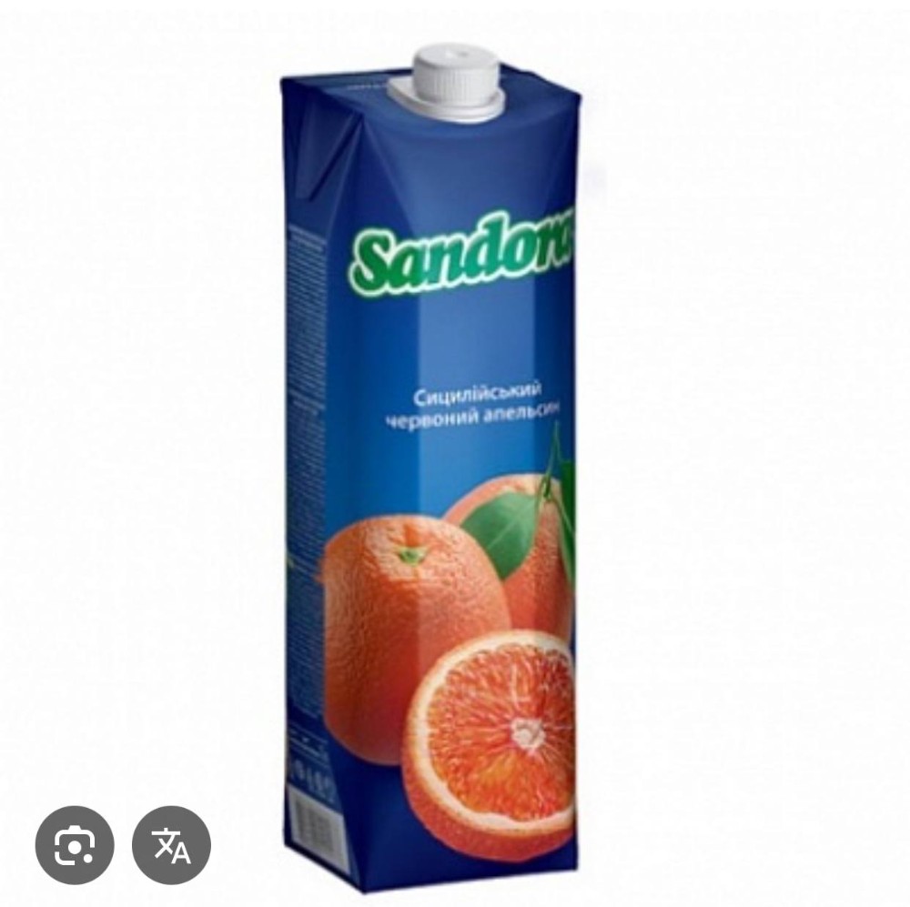 Sandora 1L сіцельйский апельсин