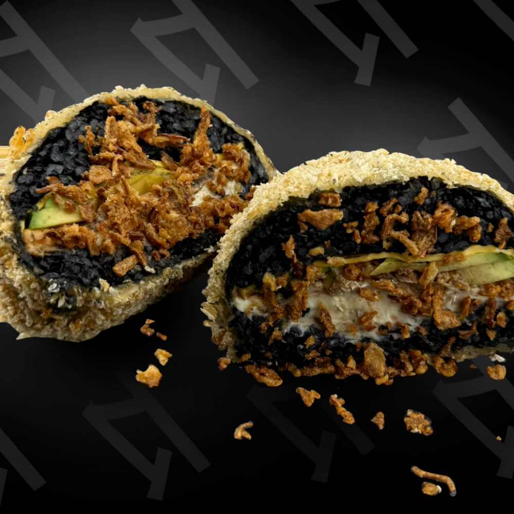 Суші бургер з печеним лососем(шефи)