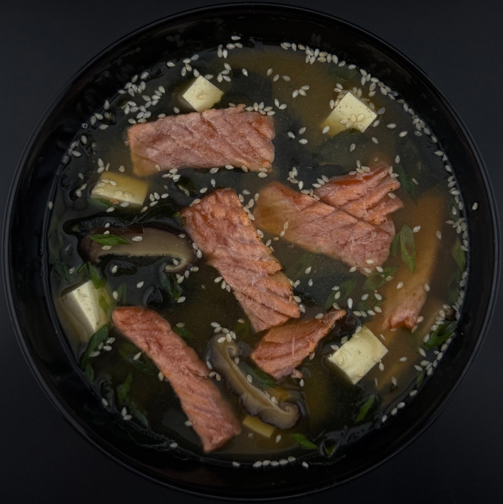 Місо суп з лососем(шефи)