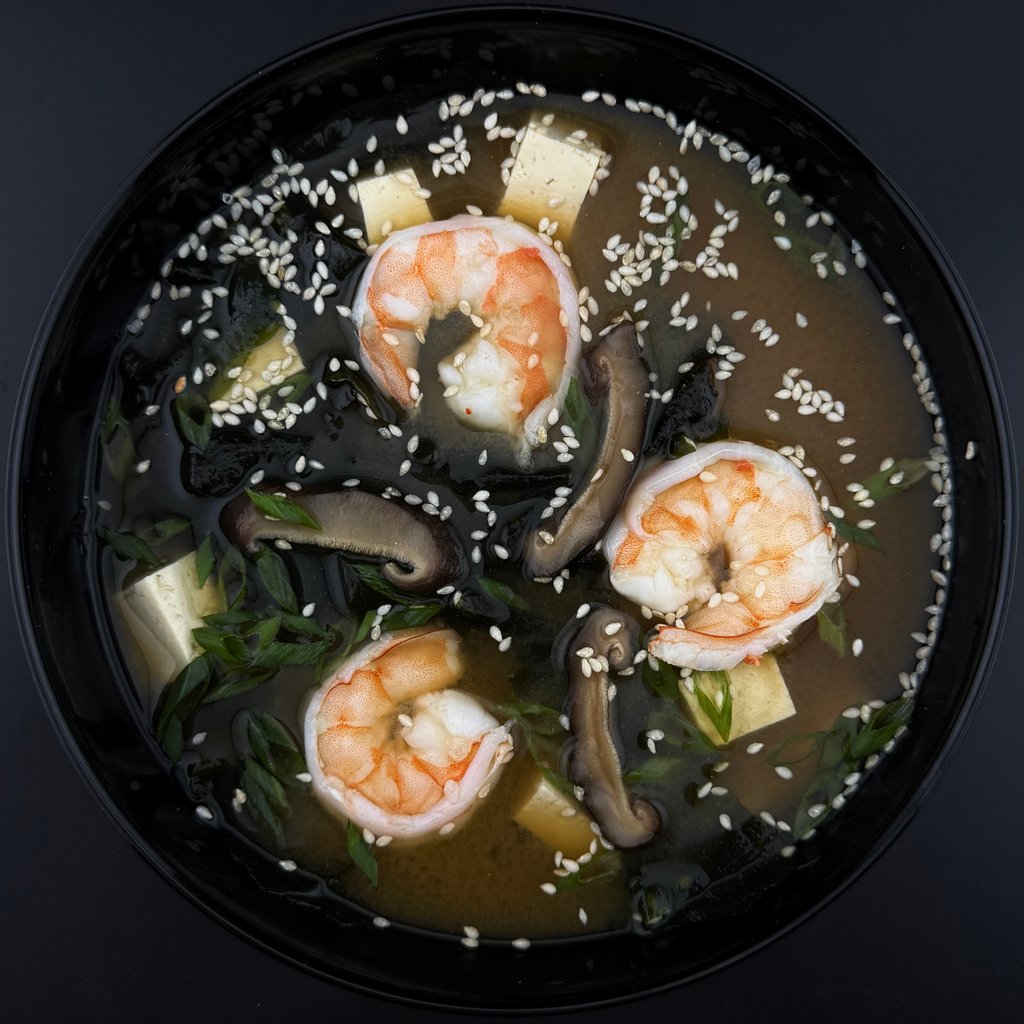 Місо суп з креветкою