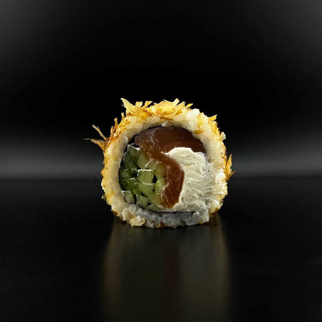 Боніто з копченим лососем