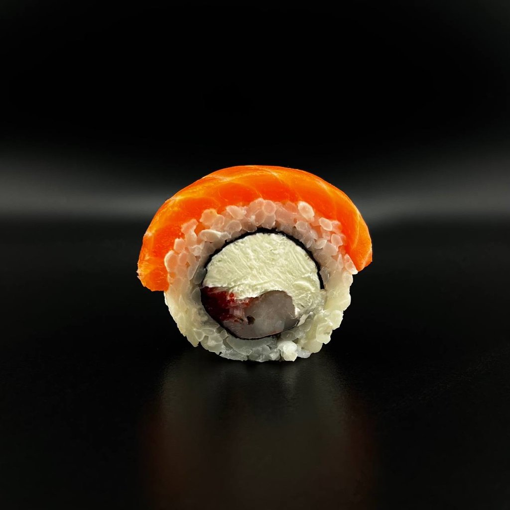 Філадельфія з лососем та креветкою