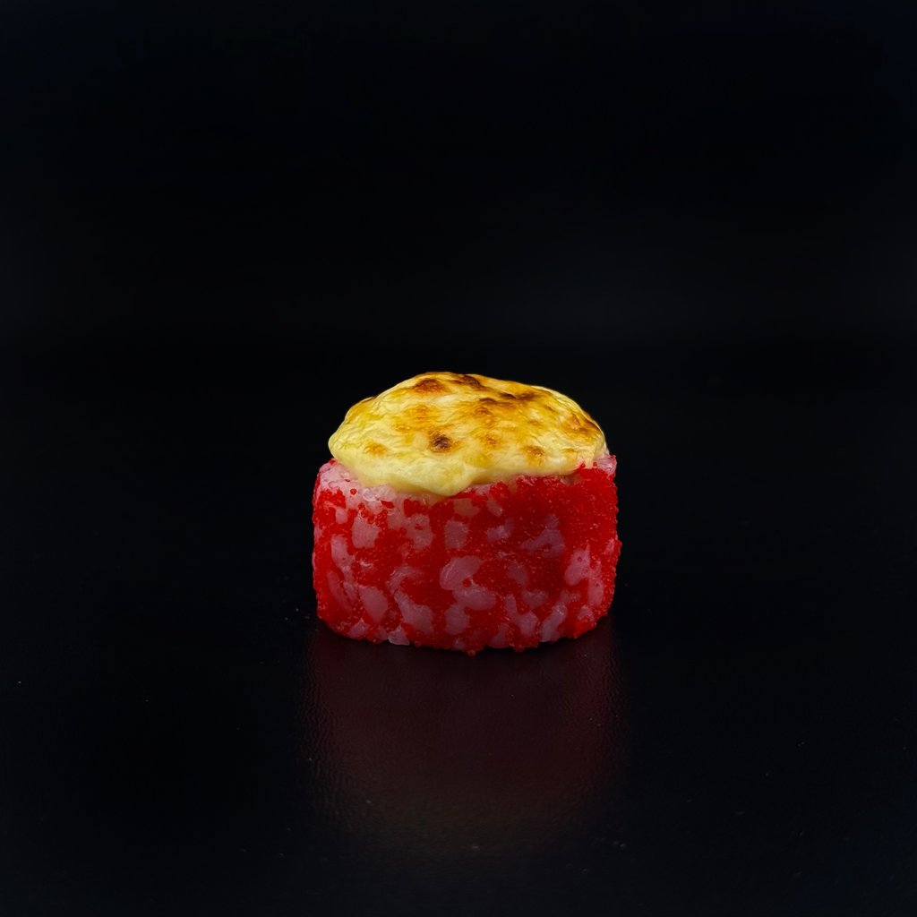 Запечений у ікрі з креветкою