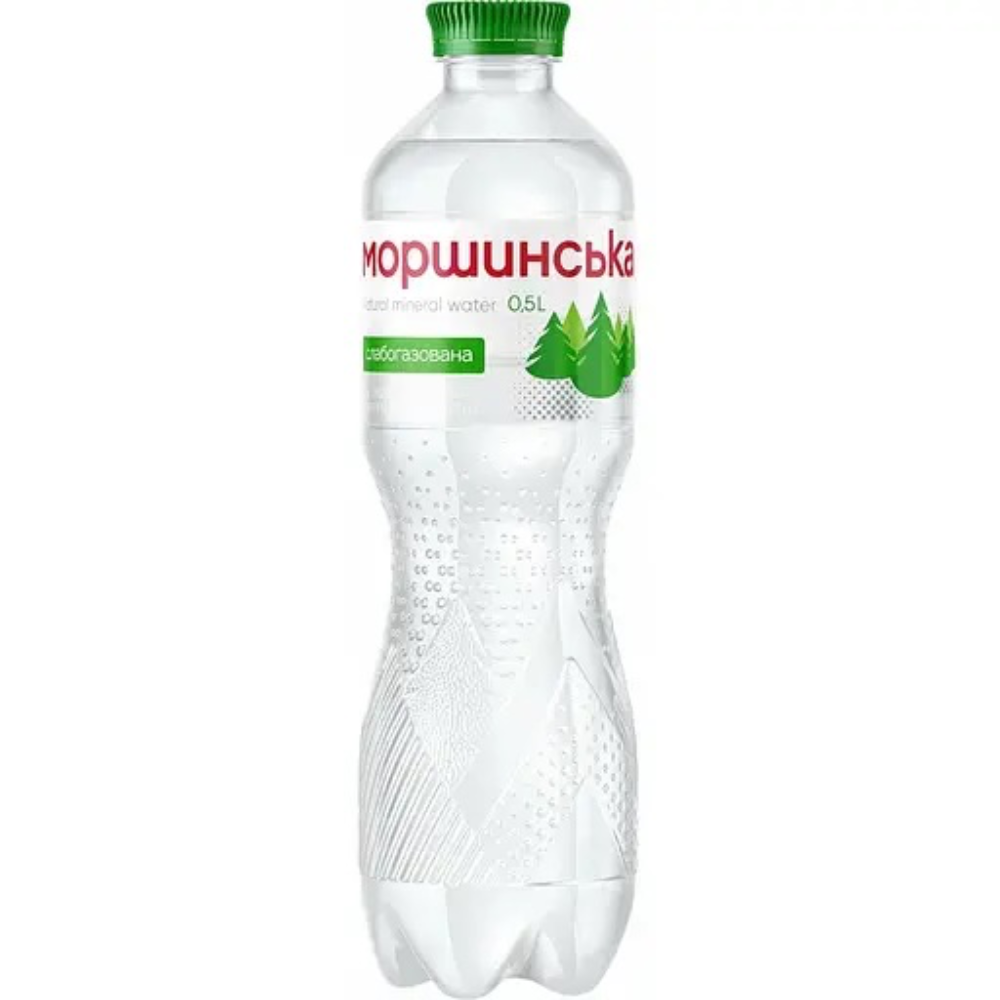 Моршинська слабогазована 0.5 л