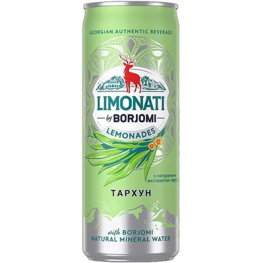 Лимонад Borjomi Тархун 0.33 л