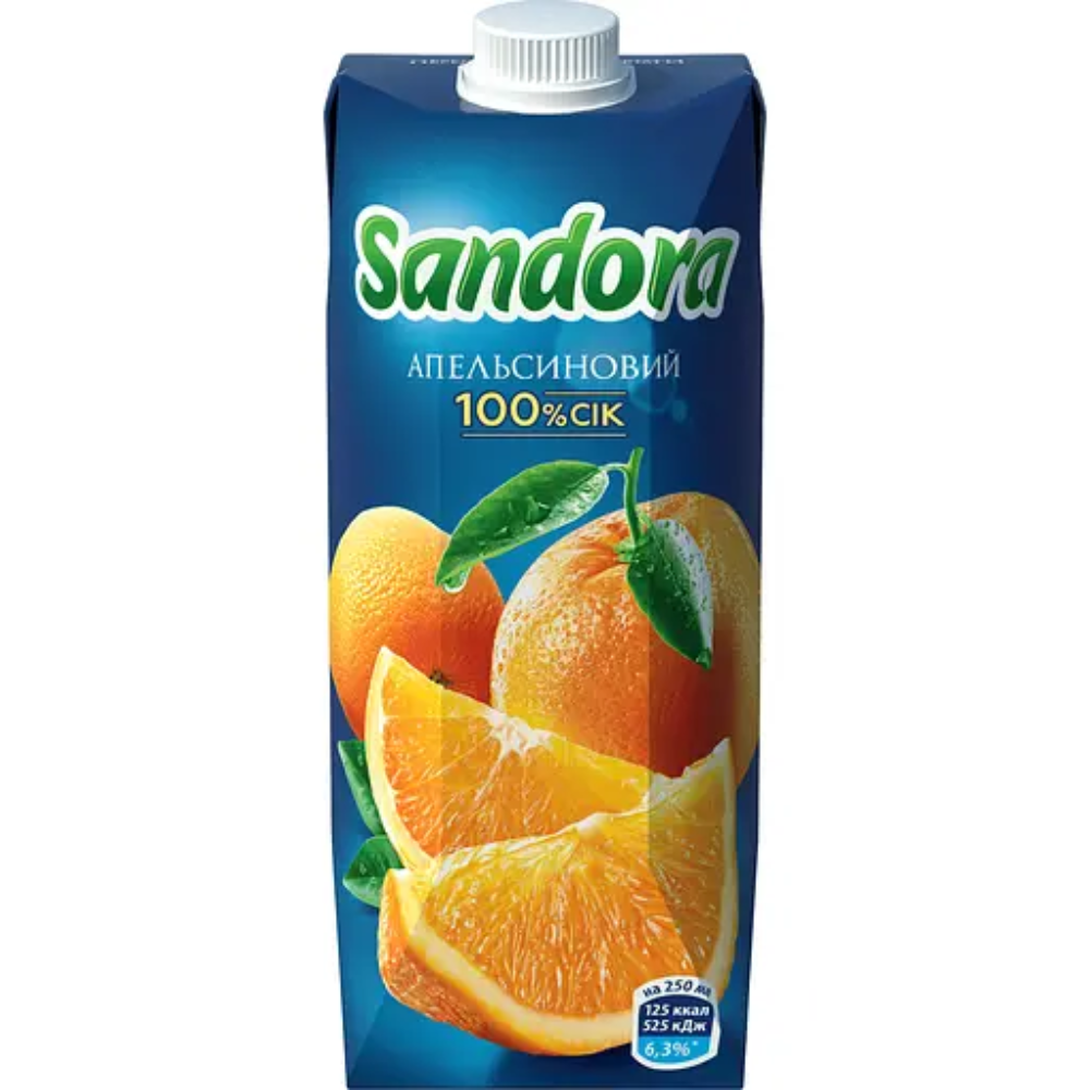 Sandora Апельсиновий пастеризований 950 мл