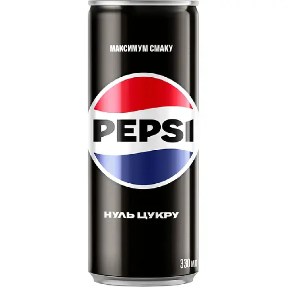 Напій Pepsi безалкогольний безкалорійний 0.33 л