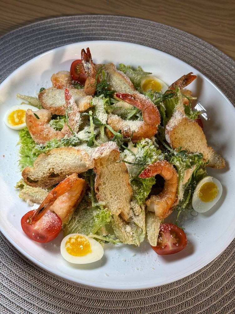 Цезар з креветками