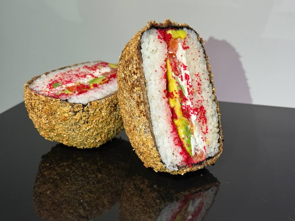 Бургер з лососем