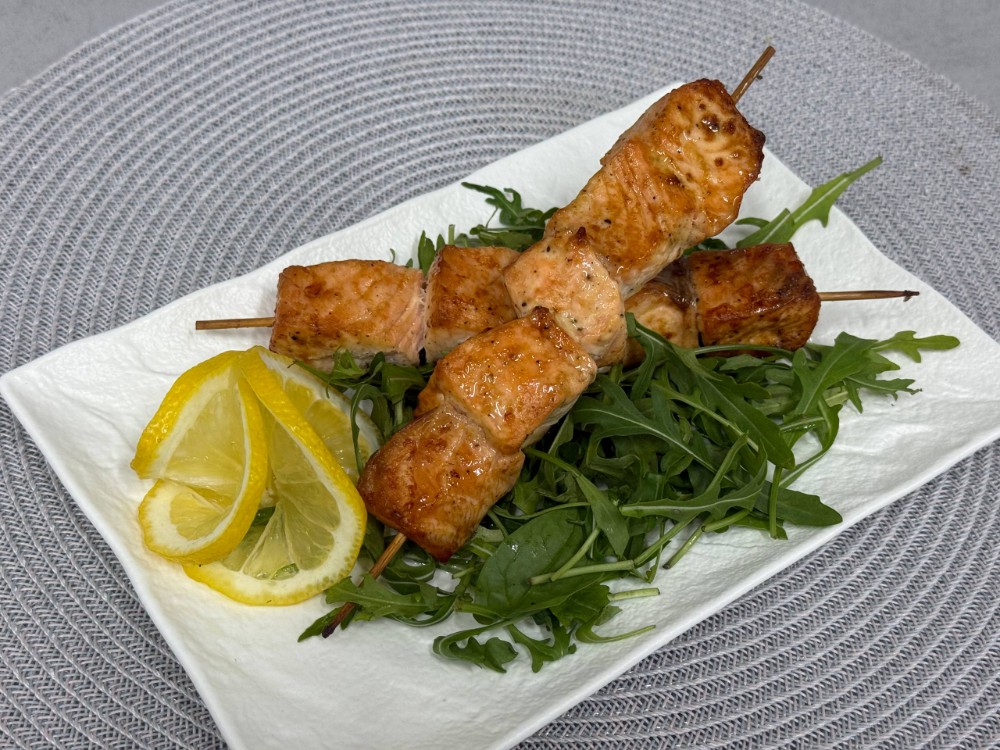 Шашлик з лосося