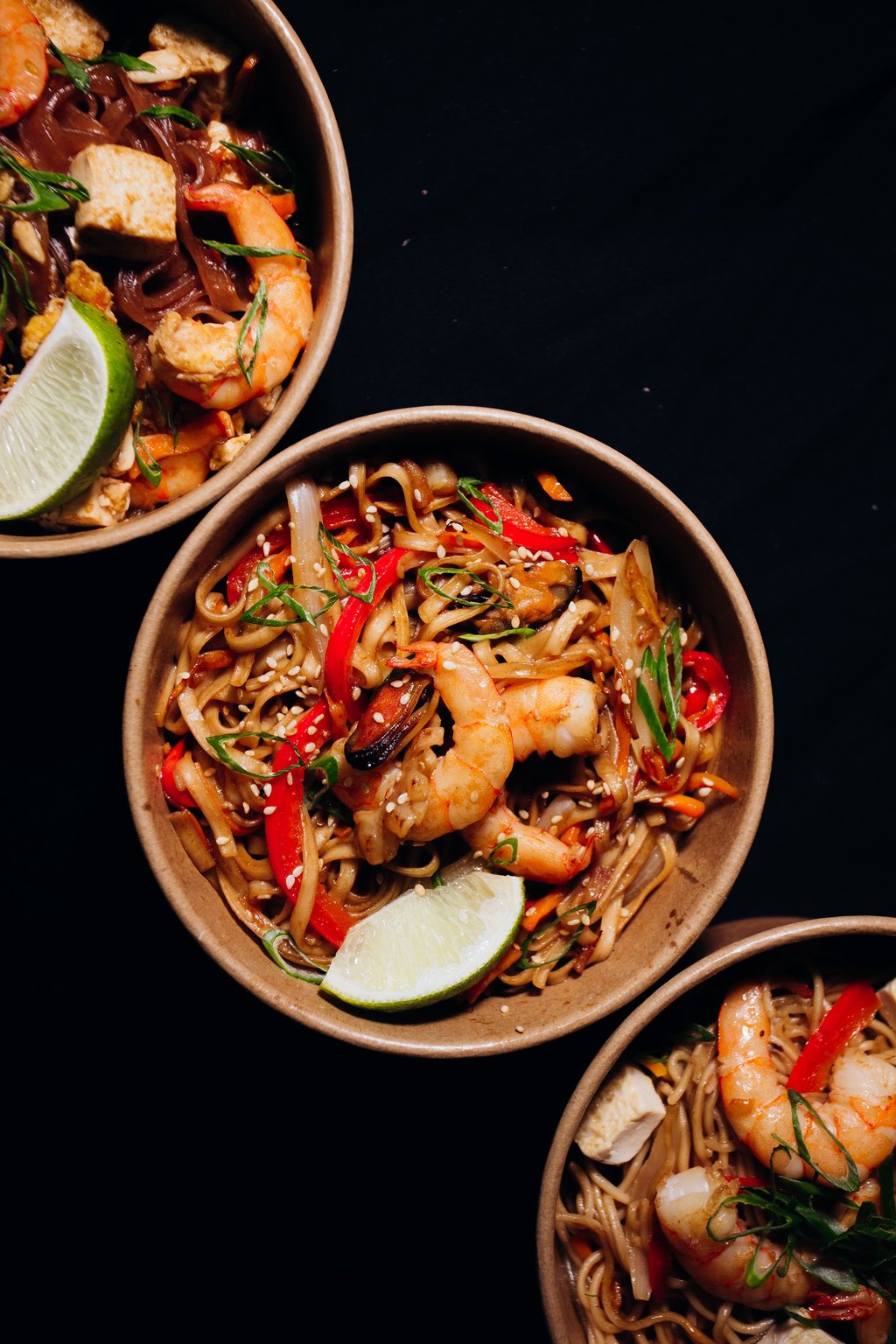 Удон з морепродуктами