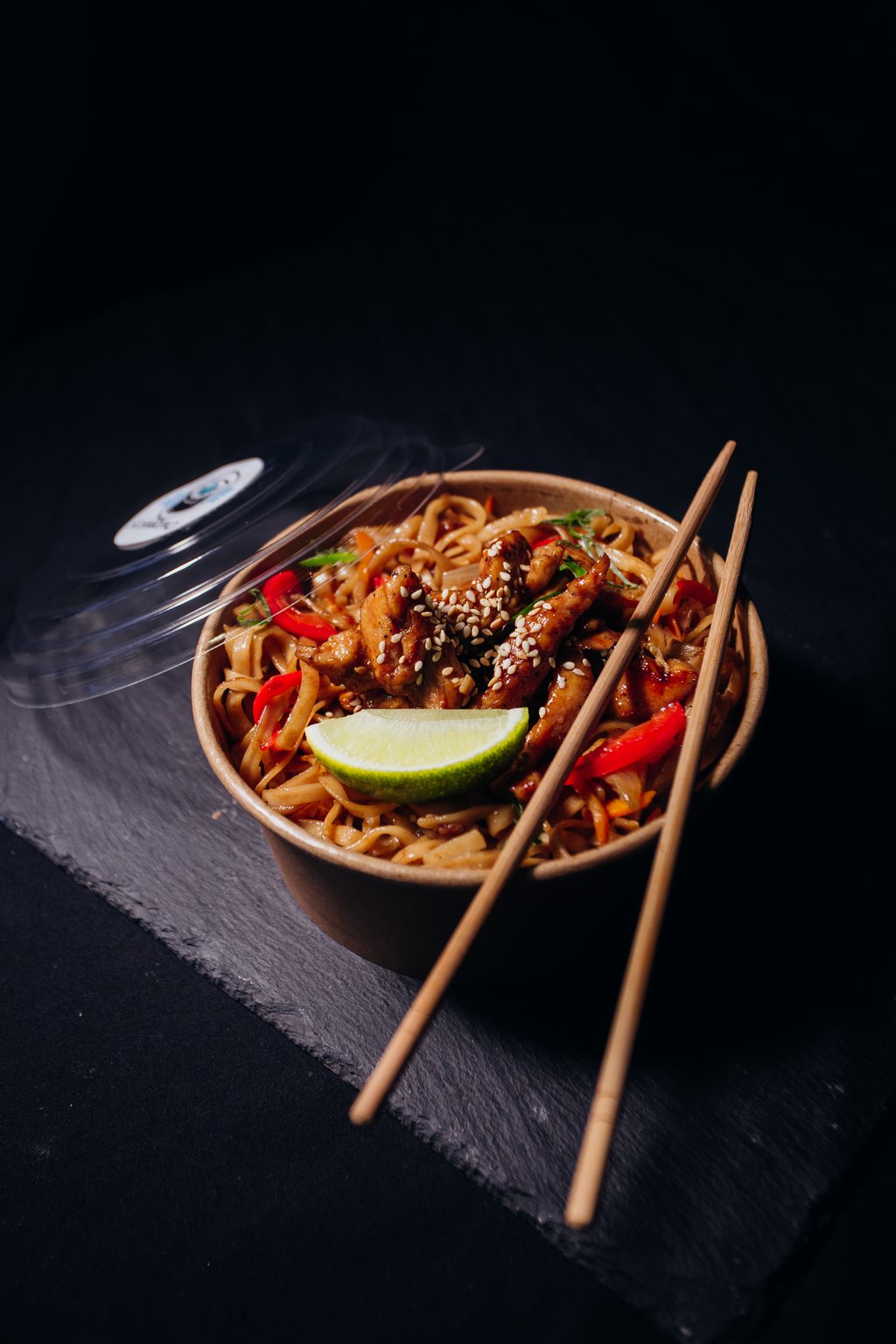 Удон з куркою