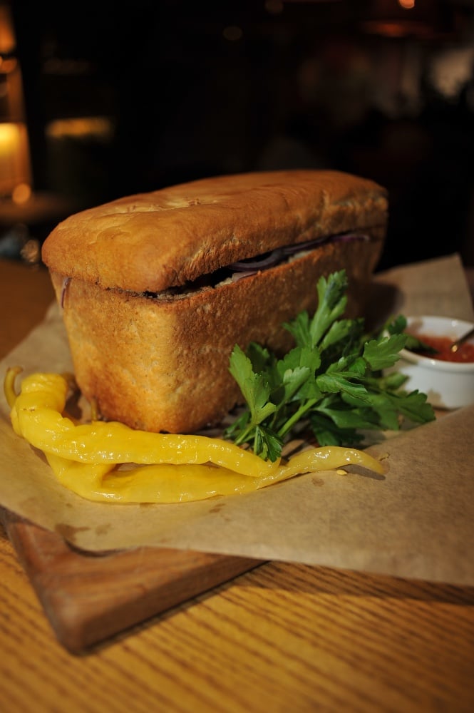 НОВИНКА! Шашлик у хлібі з свиної вирізки 0,100г.