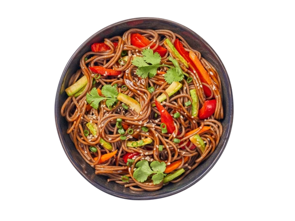 WOK локшина гречана з овочами