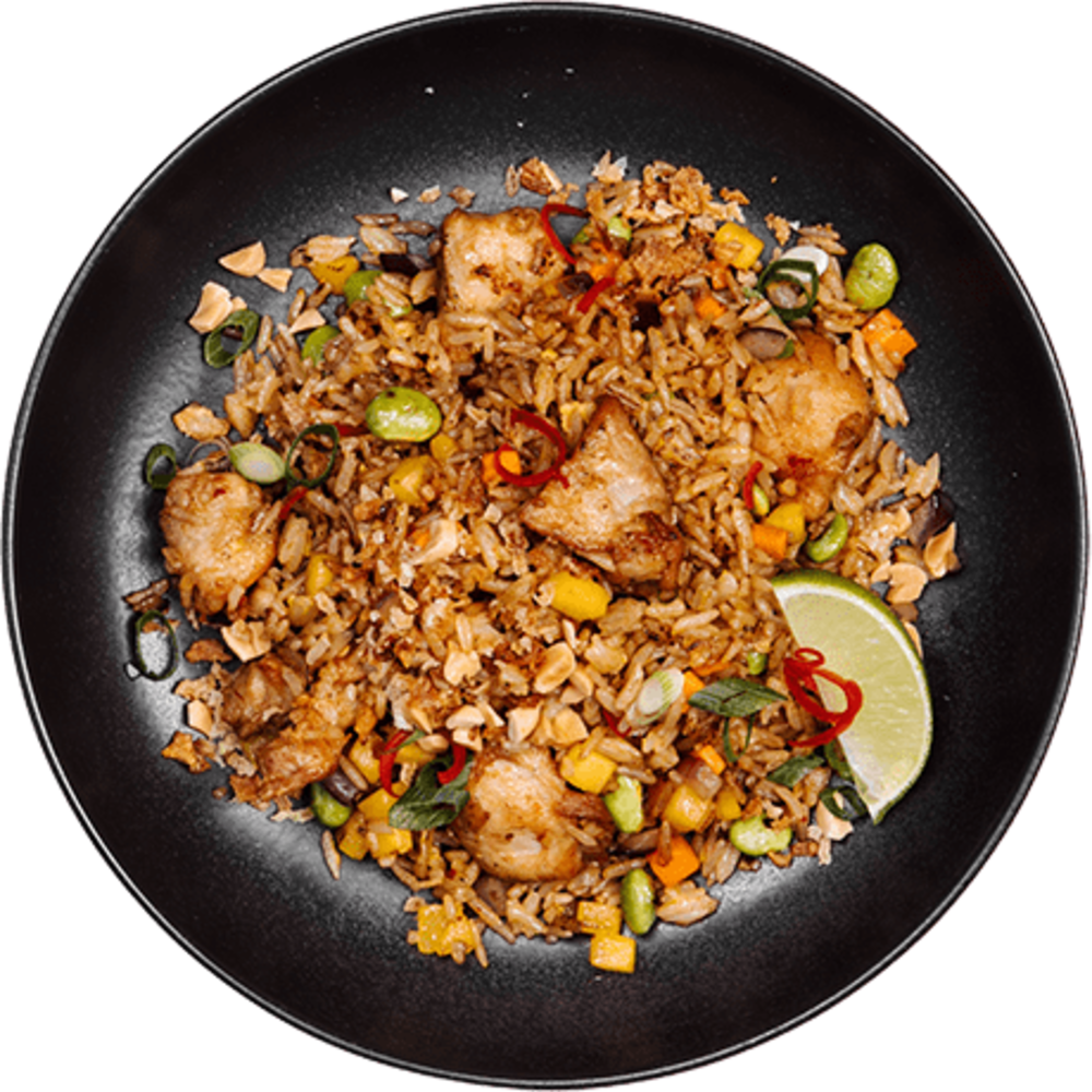 WOK Рис зі свининою