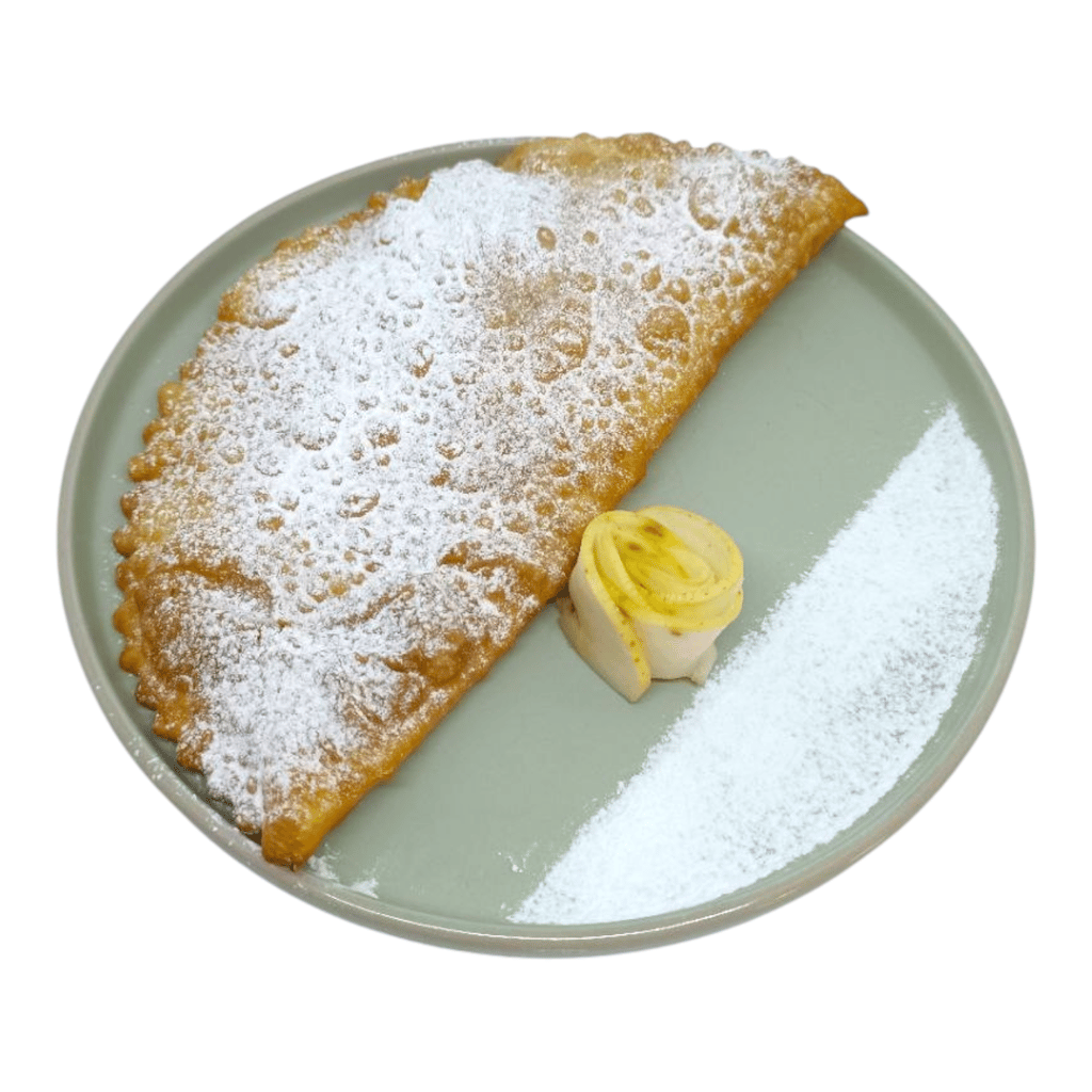 Чебурек з яблуком