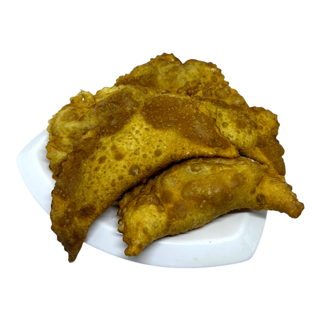 Чебурек царський (м'ясо+сир+помідор)