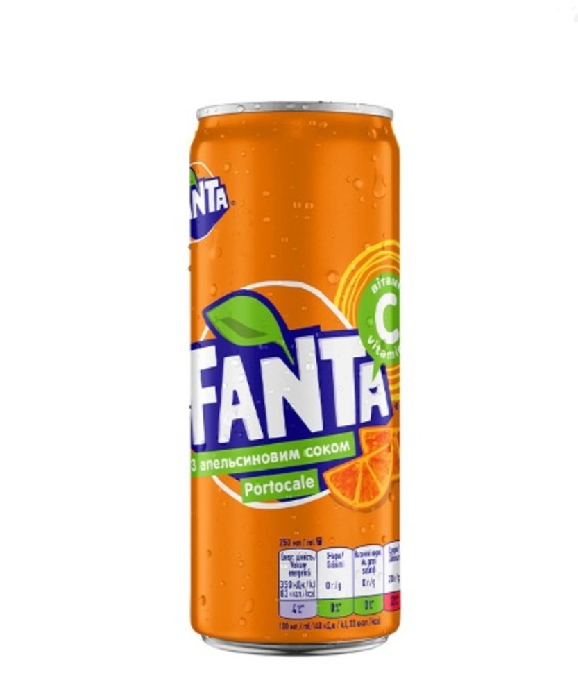 Вода Fanta 0.33 ж/б
