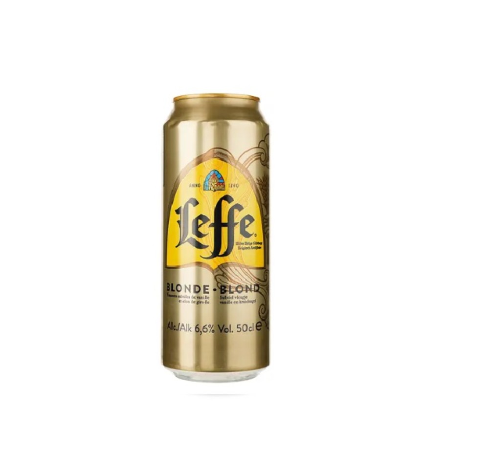 Пиво Leffe Blonde світле 6,6%, 0,5 зб