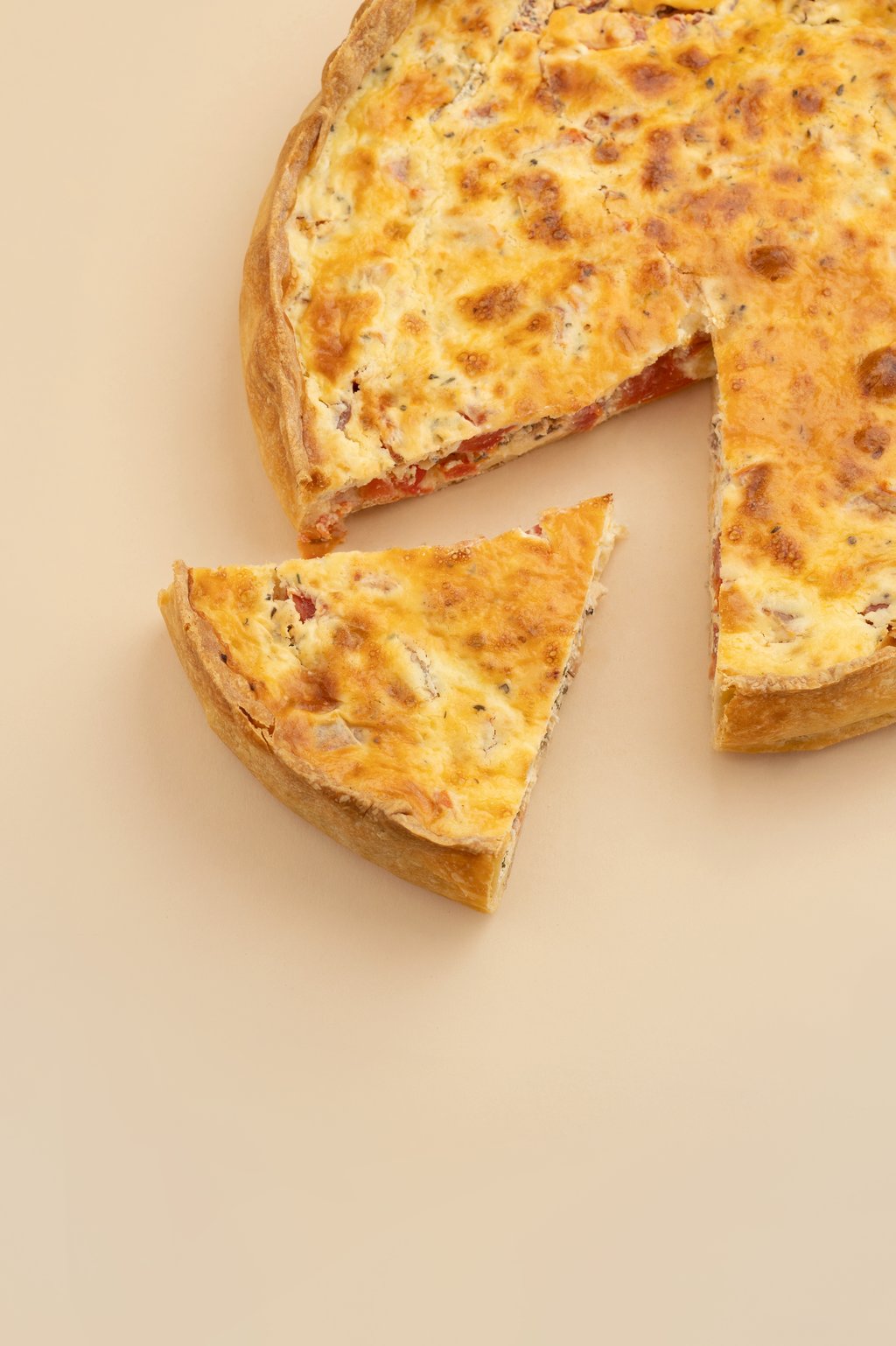 Кіш «Фета-помідори»