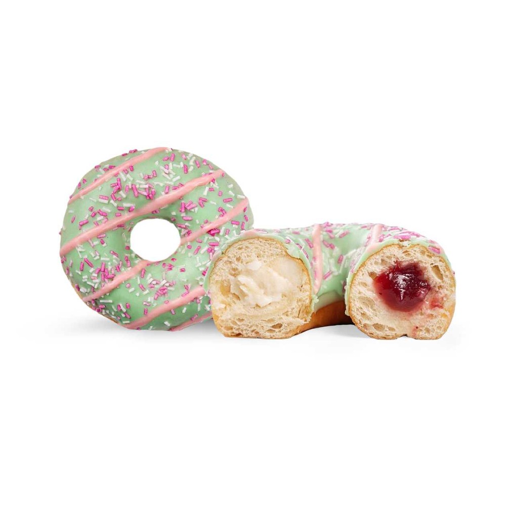 DONUT з сирним кремом та лісовою ягодою Glovo/Bolt