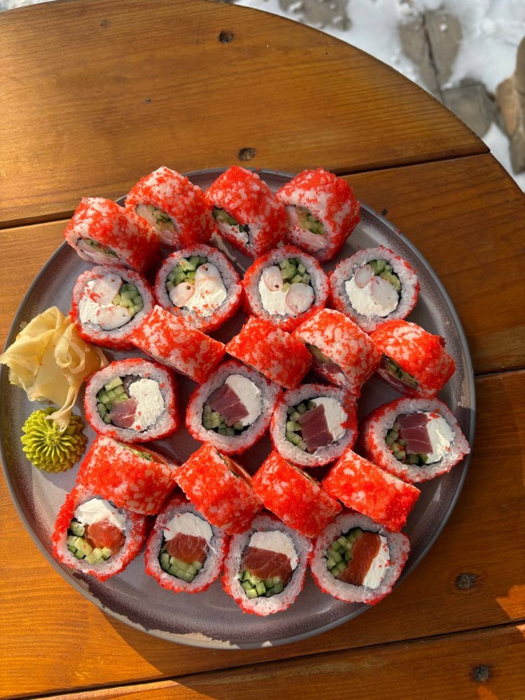 Сет Каліфорній з вершковим сиром