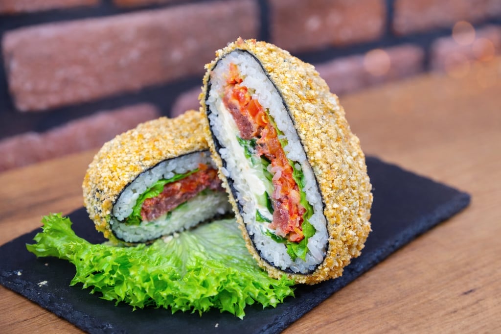 Суші бургер з тунцем