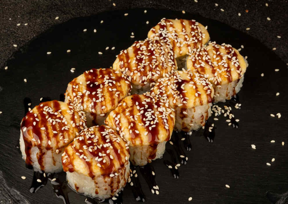 Рол запечений з вугрем