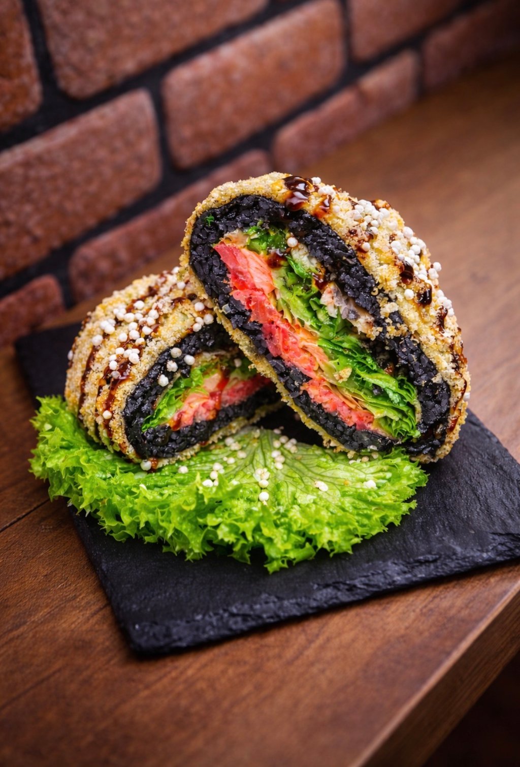 Суші бургер Преміум з вугрем