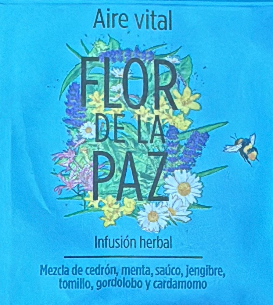 TÉ MIX DE CEDRÓN, MENTA, SAUCO, JENGIBRE, TOMILLO, GORDOLOBO Y CARDAMOMO