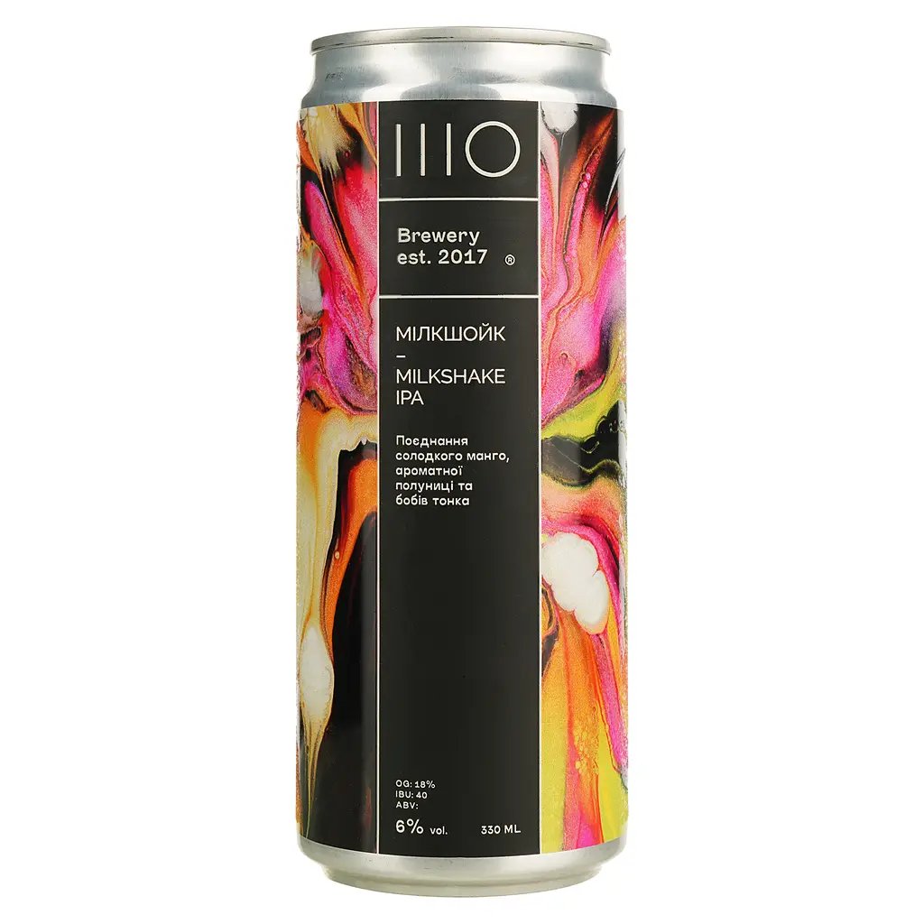Пиво шо milkshake ipa 0.33