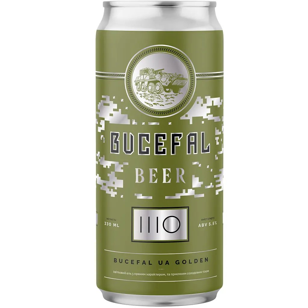 Пиво шо bucefal 0.33
