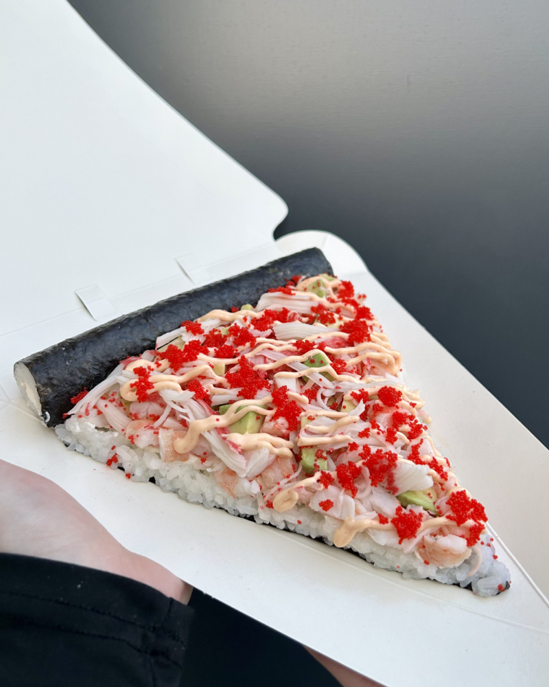 Суші Піца з Креветкою