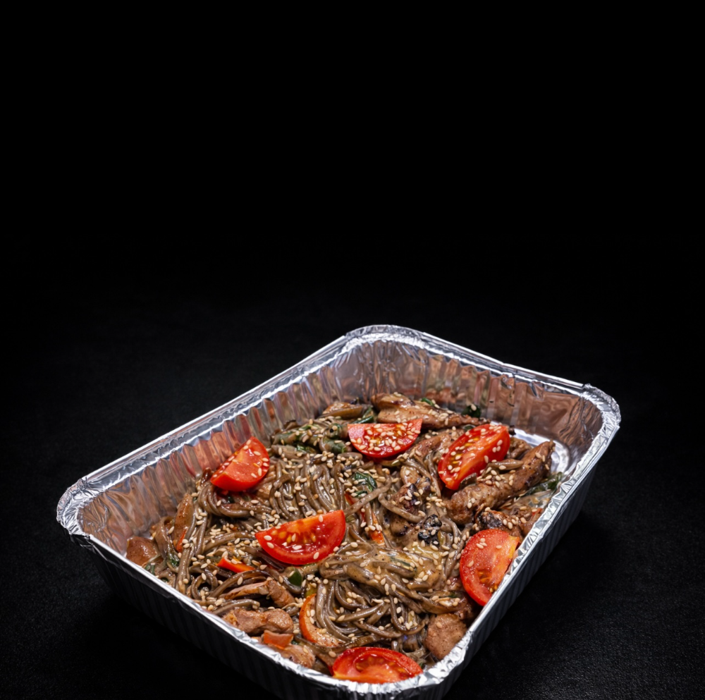 Паста гречана з куркою 