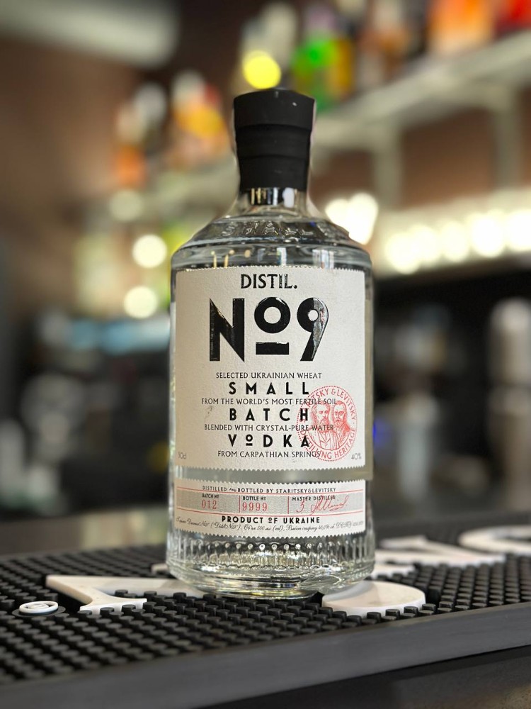 Горілка S&L Distil №9, 40%, 50 мл