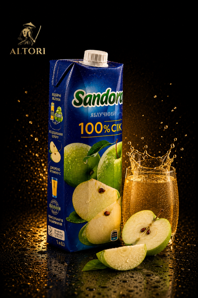 Sandora Сік Яблуко 1 л