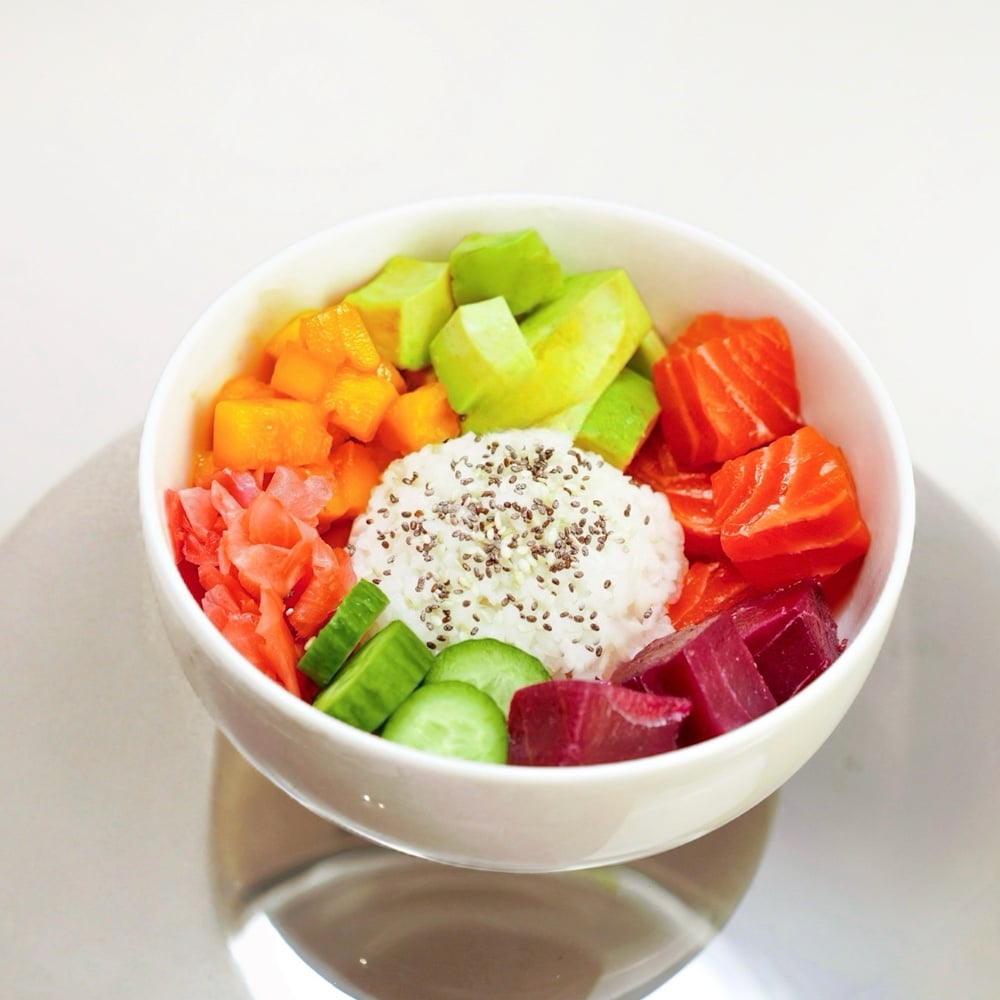 Tuna Salmon Poke Bowl