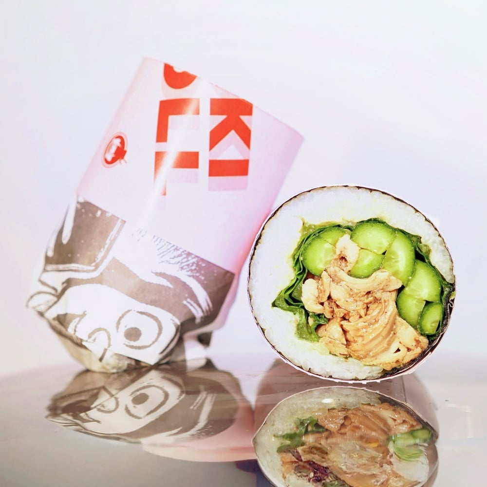 Chicken Caesar Sushi Burrito