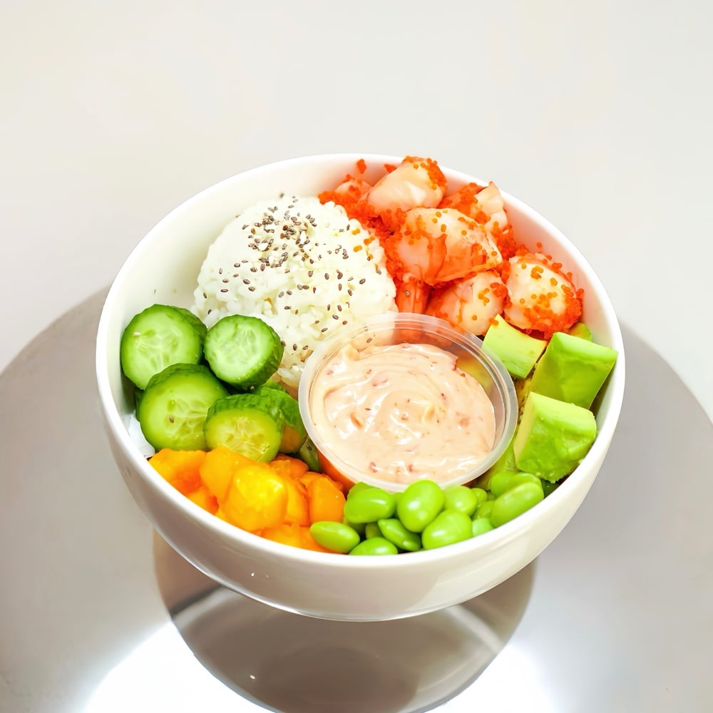 Shrimps Poke Bowl