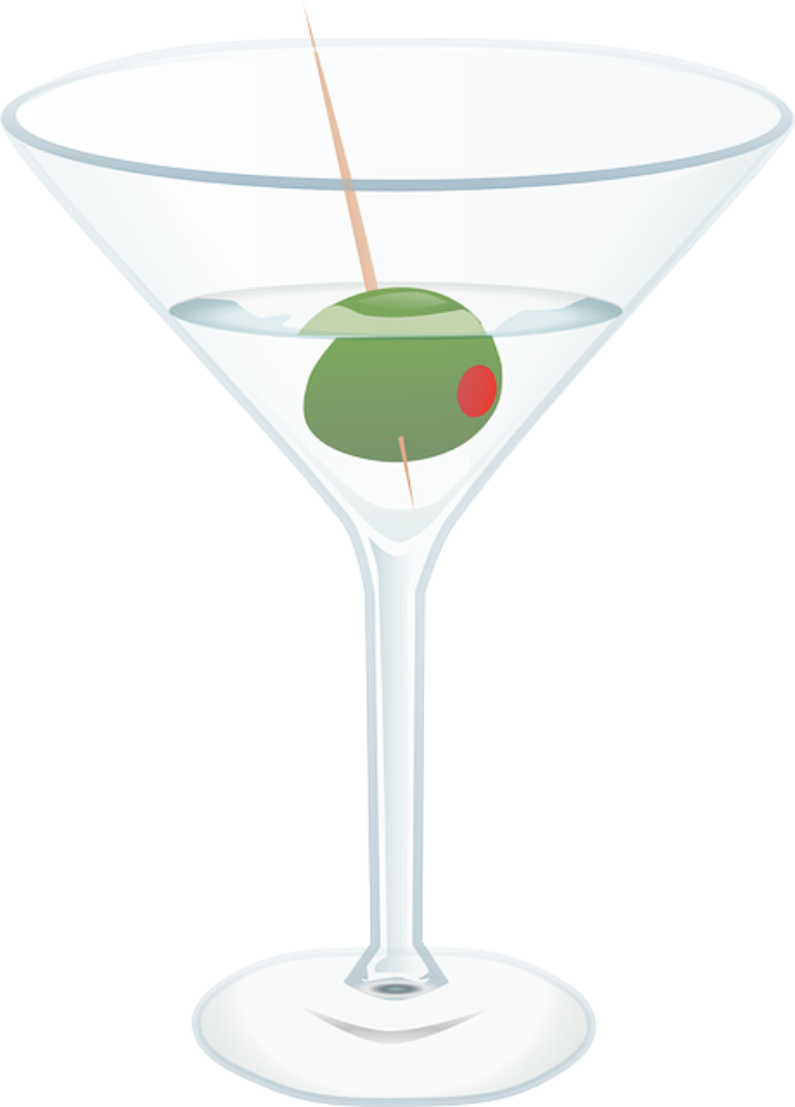 Dirty martini