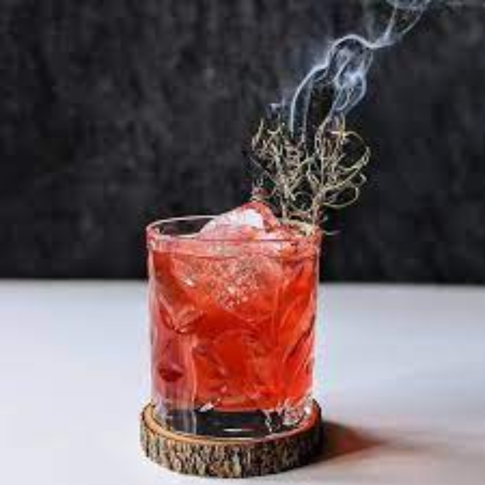 Smoked Negroni & Rosemary 