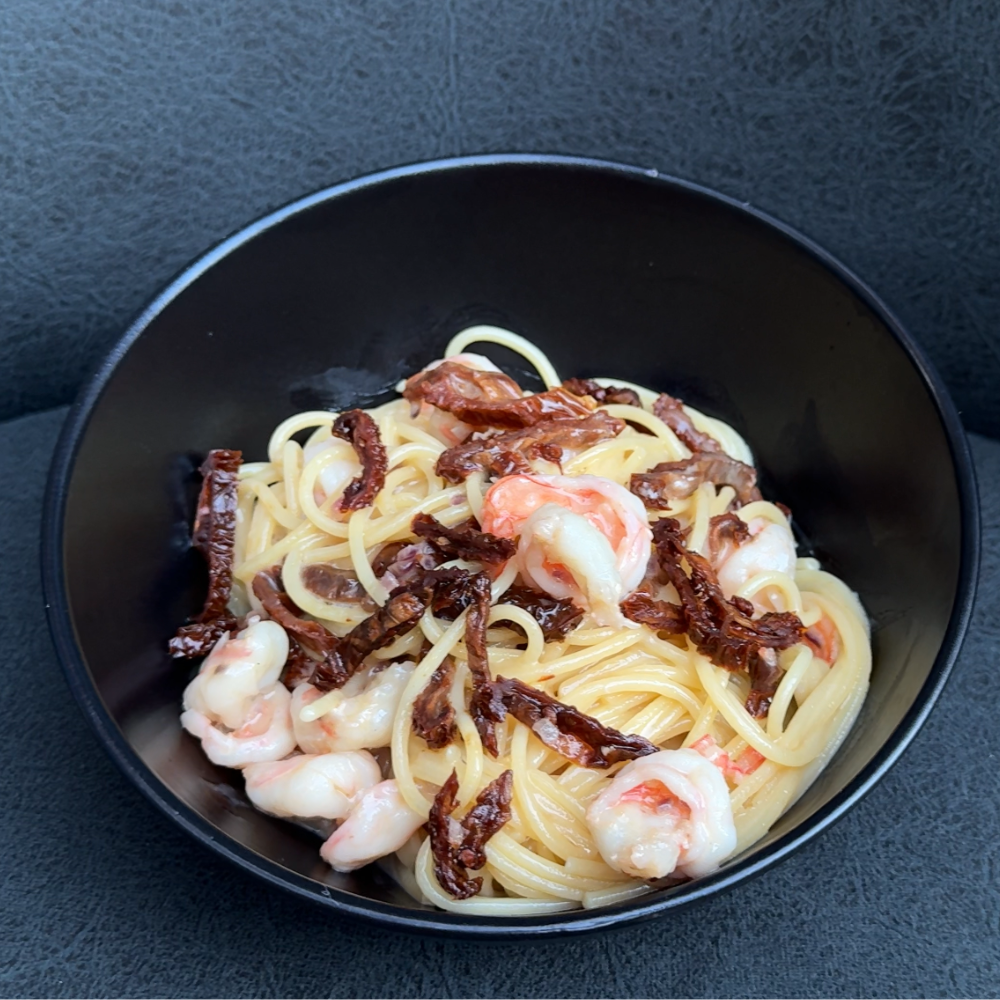 Pasta with shrimps (Паста с креветками)