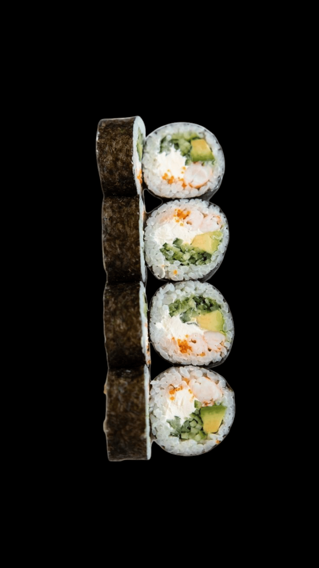 Футо макі з креветкою